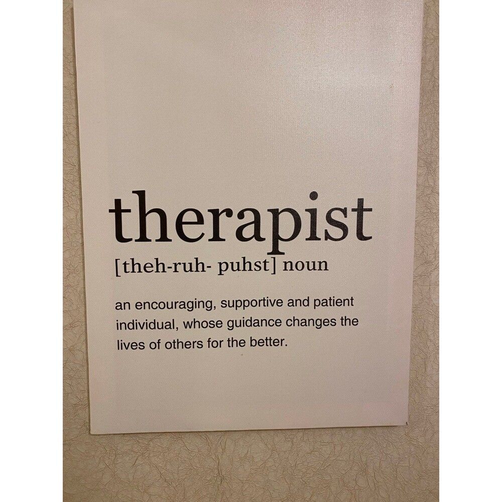 Art work Therapist 15x12 new